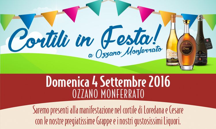 "Cortili in Festa", Domenica 4 Settembre Ozzano Monferrato